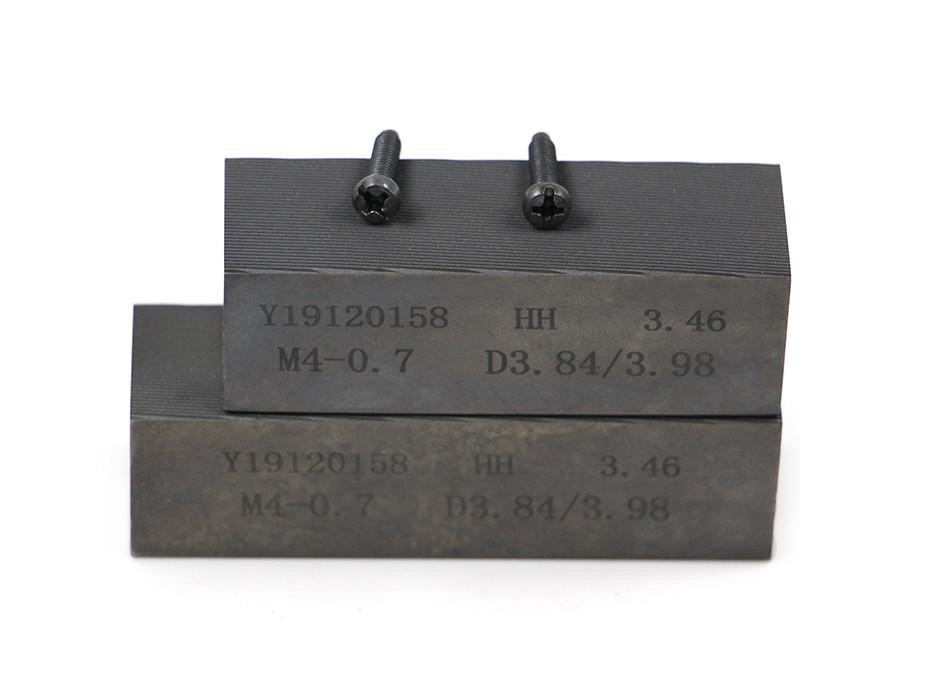 DC53 filetage plat de taptide à rouleaux de 0,001 mm précision pour les boulons
