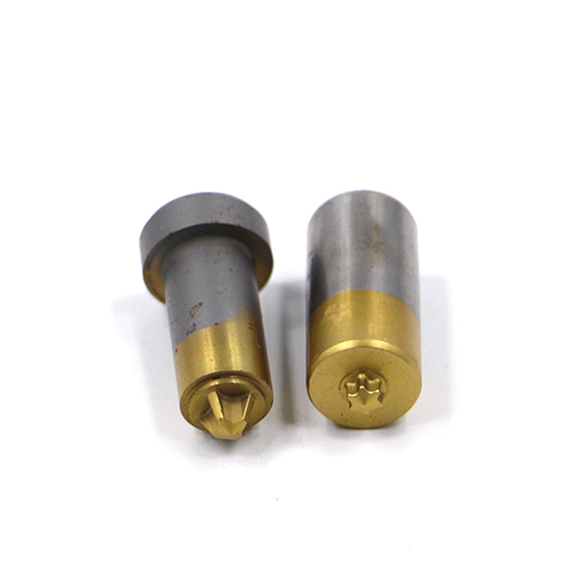 Screw Second Punch Matériau de haute performance M2 H9 pour travaux lourds de haut volume de la métallurgie