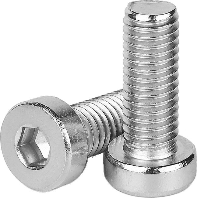 DIN912 avec acier inoxydable dentelé A2 SS304 SS316 Hexagon Socket Head Cap Micro Screw Allen Head Bolt