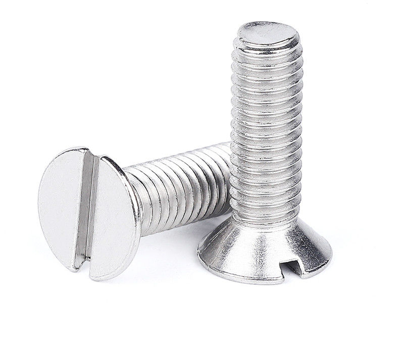 Screw de machine de fente à tête cylindrique à fente à haute dureté pour matériau carbone automobile DIN84 GB65