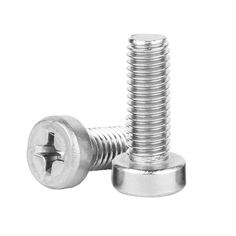 M1-M3 Pan Head Phillips vis en acier inoxydable avec micro vis à ressort pour lave-linge GB9074