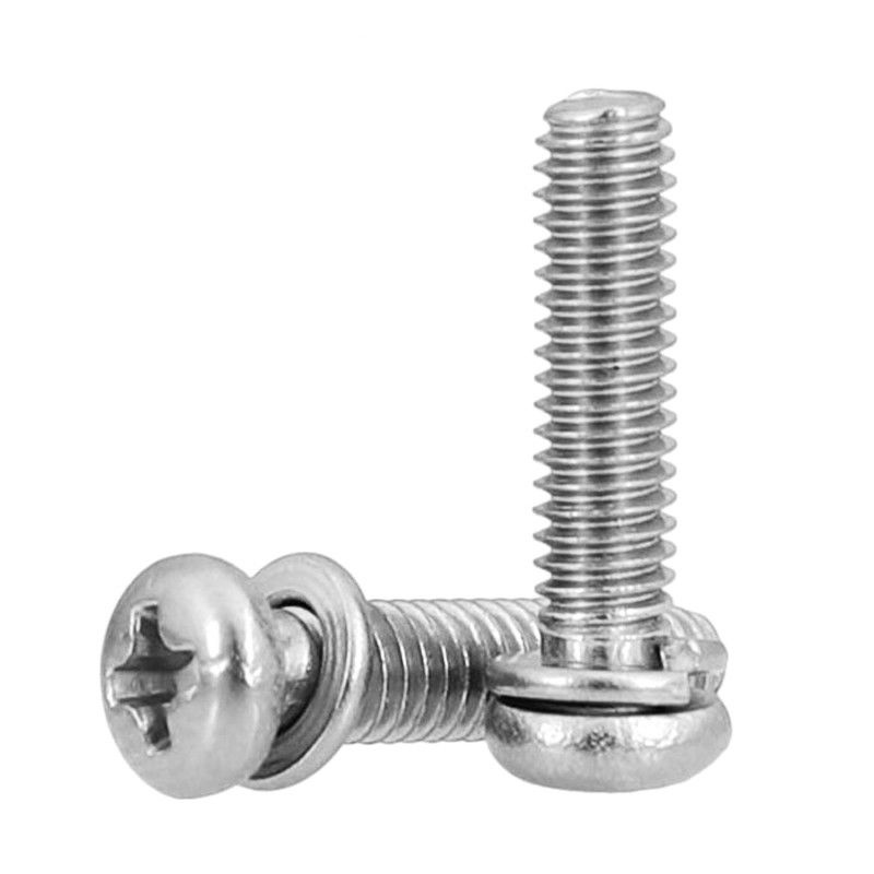 Toutes tailles Précises de haute qualité en acier inoxydable à fente tête de casserole micro vis miniature de petite taille avec laveuse