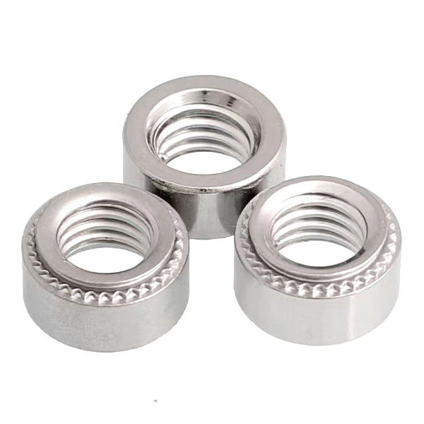 Noix auto-clinch Matériau en acier d'aluminium pour nouvelle énergie Noix de rivets à haute dureté