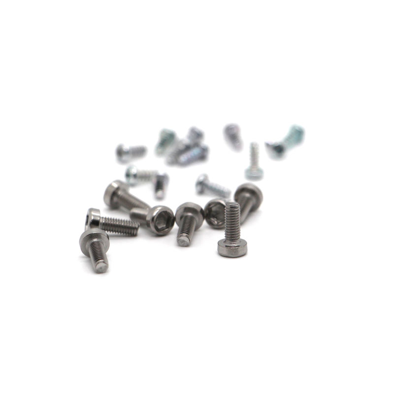 Écrou à autocollant noir Phillips Tête ronde Micro-écrou de précision M1 M1.2 M1.4 M1.6 M1.7 M2
