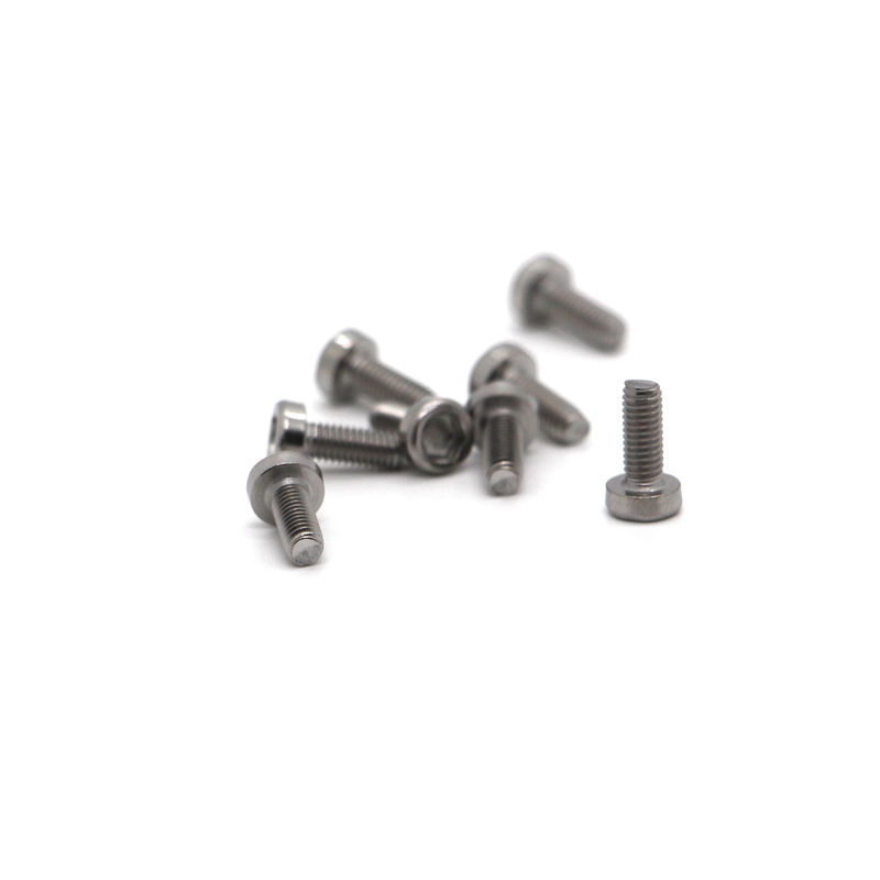 Micro vis en acier au carbone zinc-nickel revêtu de lave-mouches et écrous plats pour l'assemblage de cartes PCB