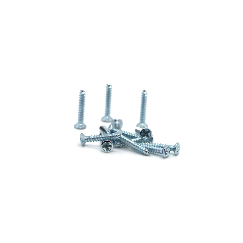 M0.5-M3 Tête plate platée au nickel Phillips Micro vis de précision pour meubles