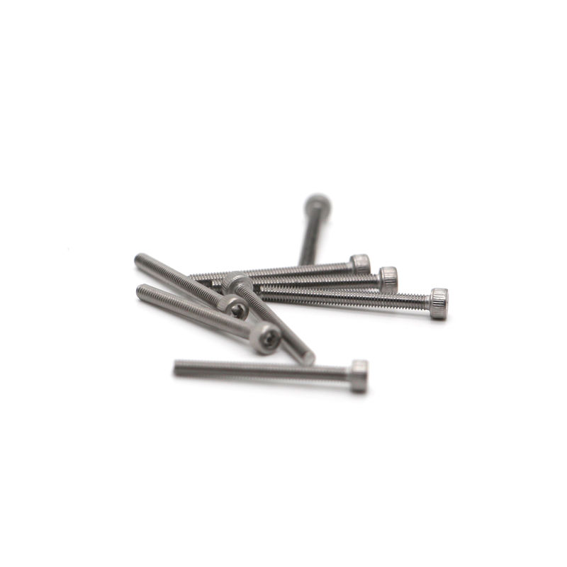 M0.5-M3 Micro vis de précision en acier d'aluminium et de polissage de revêtement