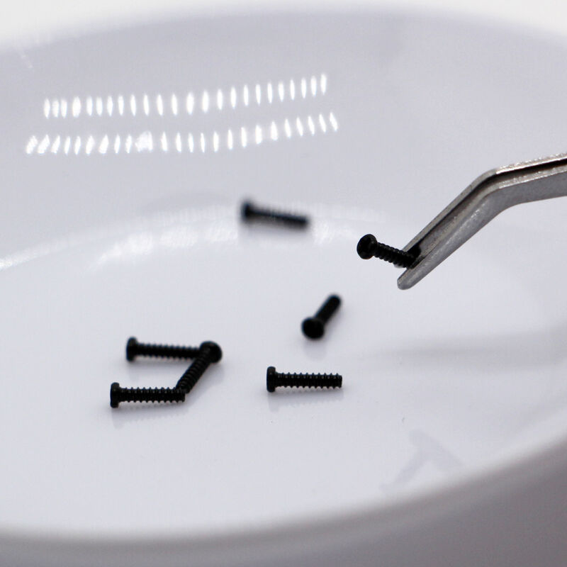 Écrou de précision en acier noir pour applications industrielles