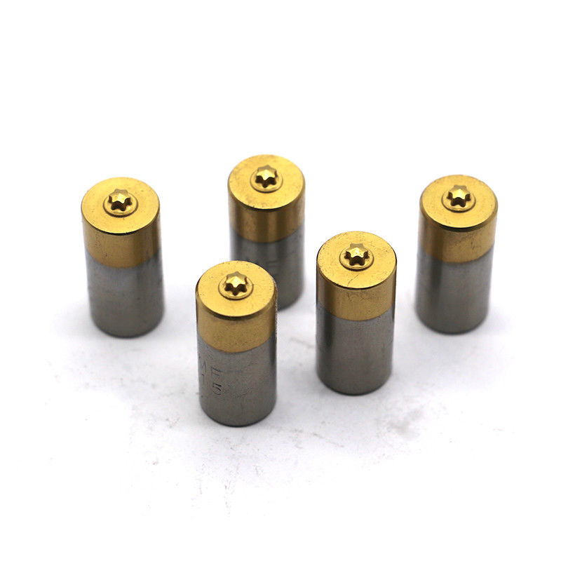 Poinçon à vis en acier trempé industriel avec une durée de vie de 250 000 à 300 000 coups et conception 2D/3D/CAO/DWG/STEP/PDF/UG